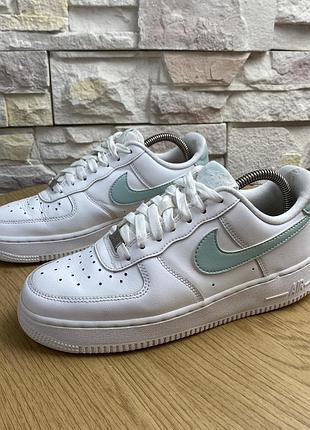 Оригінальні кросівки nike air force 1 '07 low jade ice