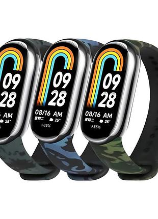 Ремінець для xiaomi mi band 8/9/10 сamouflage