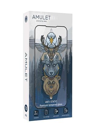 Box 10 шт захисне скло amulet 2.5d hd antistatic for iphone xs max/11 pro max