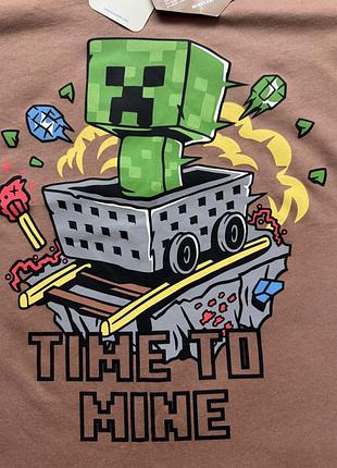 Футболка для підлітка minecraft 2