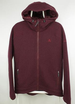 Тепла вовняна куртка худі schöffel lakefield wool blend hoodie jacket men's
