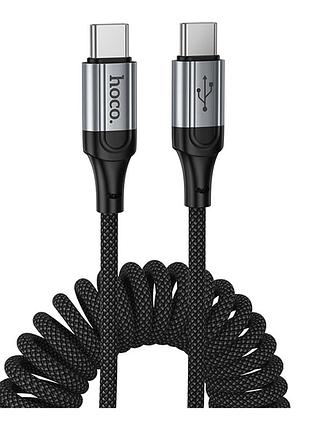 Кабель usb hoco x121 type-c to type-c 60w 1.5m