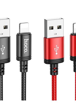 Кабель usb hoco x89 lightning 2.4a 2m