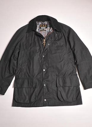Мужская ваксированная куртка barbour bristol waxed sylkoil jacket - m