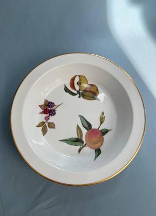 Тарілка для подачі гарячих страв royal worcester evesham, england