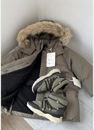 Пуховик zara