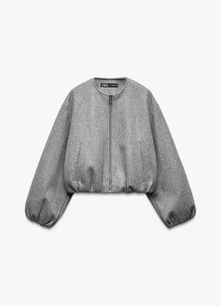 Бомбер zara