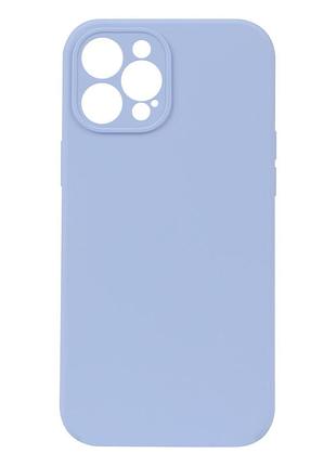 Чохол silicone case full camera no logo для iphone 12 pro max