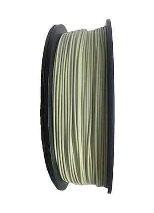Pla филамент нить пластик для сd печати pochatok filament 1,75мм серо зеленый (серо песочный) (13052)