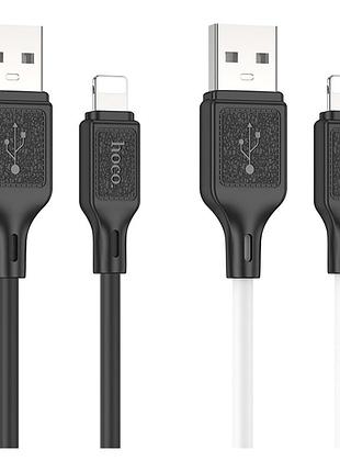 Кабель usb hoco x90 lightning 2.4a