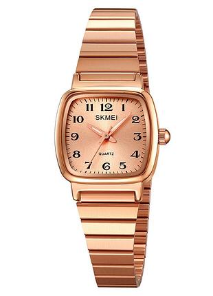 Женские часы skmei 2292rg-ac rose gold numbers