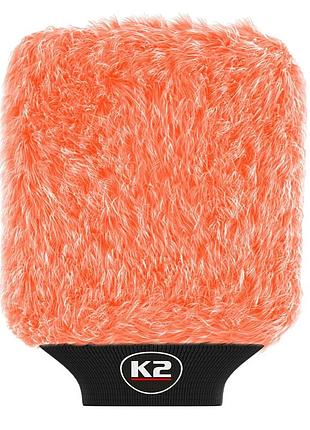 Перчатка для мойки автомобиля (микрофибра) wash mitt pro k2 (m440)