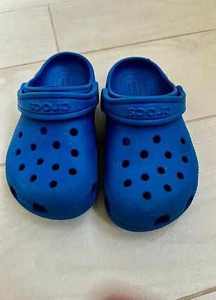 Crocs дитячі сині, с 10