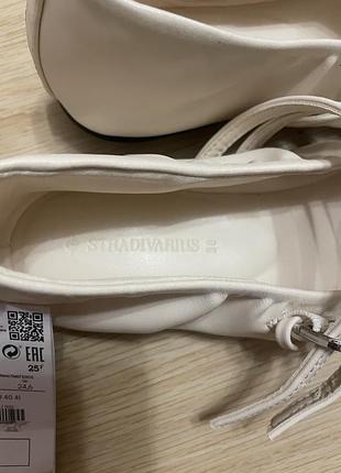 Балетки stradivarius нові  38р. 4