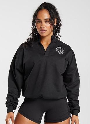 Толстовка оверсайз gymshark legacy світшот светр кофта