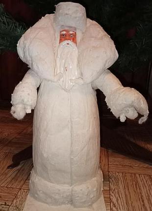 Дед мороз ссср папье маше.