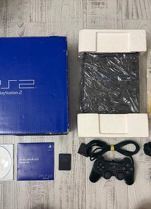Sony playstation 2 fat ntsc-j (scph-10000) — японский релиз (cib)