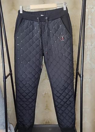 Теплые брюки на флисе р26(xs| s) 2