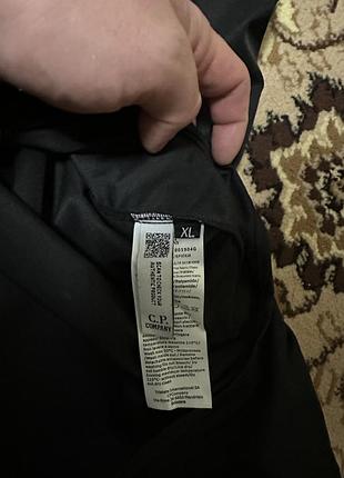Чоловіча куртка c.p. company overshirt чорна xl