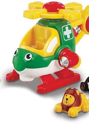 Игрушка вертолет гарри wow toys harry copter's animal rescue