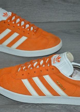 Кросівки чоловічі adidas gazelle помаранчеві 45.5 (29 см)