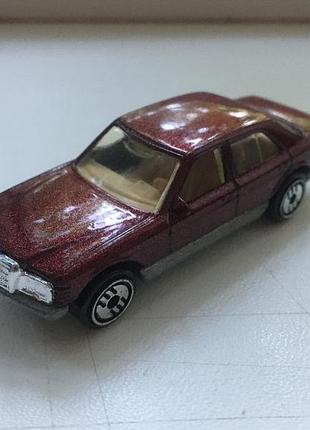 Hot wheels mercedes-benz 380 sel (1981) — редкие колеса hubs / ultra hot