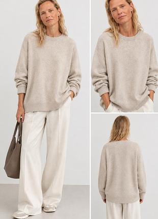 Светр кашемір 💯 жіночий h&m, р. м- xl