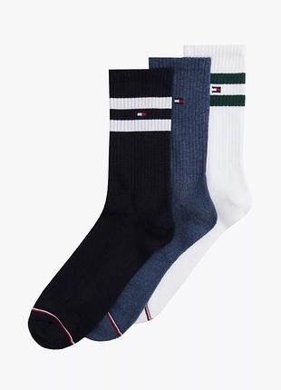 Шкарпетки tommy hilfiger. оригінал. у наборі 3 пари