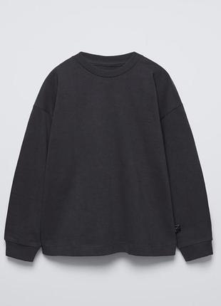 Кофта zara розмір 130 сірого кольору для хлопчика