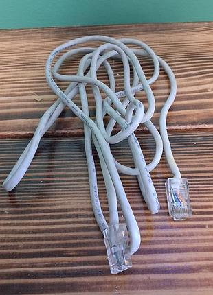 Мережевий кабель lan патч-корд rj45 utp cat5e (2 метри)