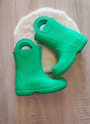 Сапожки crocs 5
