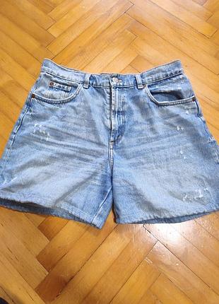 Zara чудові шорти джинсові р.38