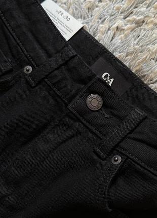 Черные джинсы клеш c&a 7
