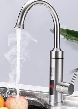 Проточний водонагрівач delimano rx-0111 з lcd дисплеєм 3квт