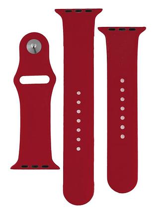 Ремінець для apple watch band silicone two-piece 42/44/45/49 mm мята упаковка