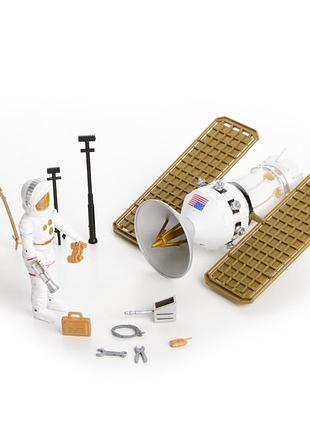 Игровой набор космический. космонавт, супутник im66c3
