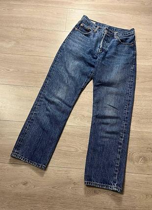 Женские широкие джинсы levis 501 w25 w26