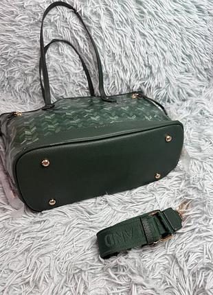 Сумка шопер river island в стилі goyard 5
