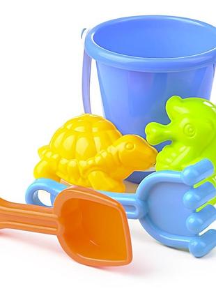 Игровой набор ведро и грабельки для песочницы ie624