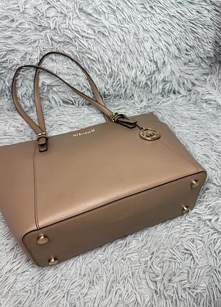 Шкіряна велика сумка тоут michael kors 4