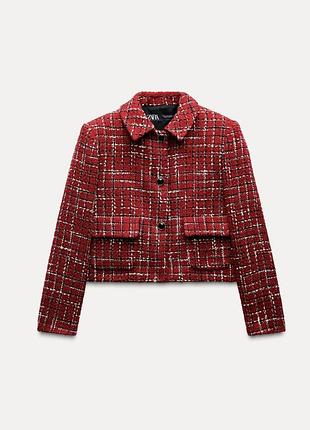 Жакет твід zara