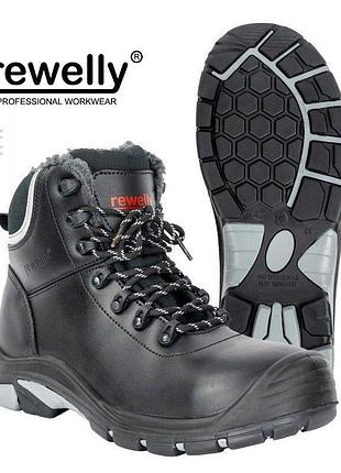 Утеплённые защитные ботинки rewelly husky gds126 s3s hi ci sc sr hro fo lg esd, стекловолоконный подносок (baoz2-husk) размер 39