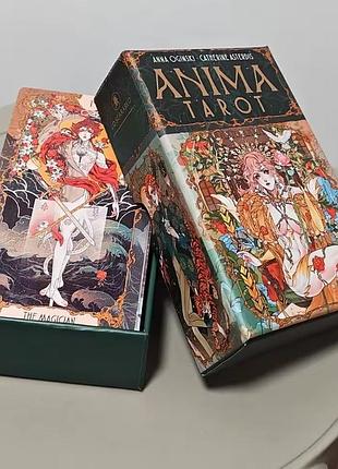Таро души anima tarot гадальные карты размер 12х7 таро в стиле аниме в подарочной коробке