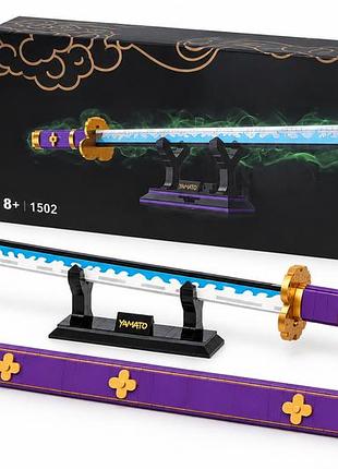 Конструктор катана enma меч из аниме ророноа зоро one piece (ван пис) 98,6 см , 936 деталей,