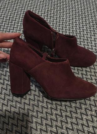 Clarks uk5 38p черевички замша 24,5