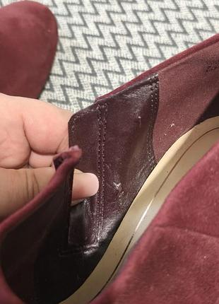 Clarks uk5 38p черевички замша 24,5 5