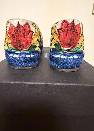 Dolce&gabbana maiolica еспадрільї 3