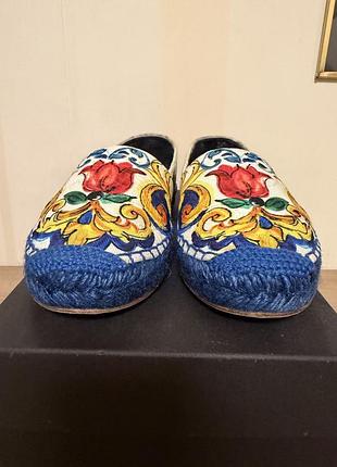 Dolce&gabbana maiolica еспадрільї 4