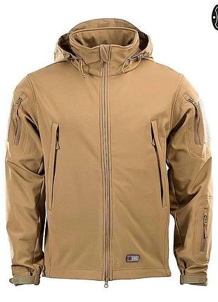 M-tac куртка soft shell койот