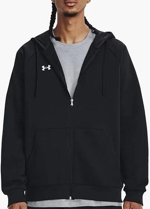 Кофта зіпка under armour оригінал фліс р.l/xl